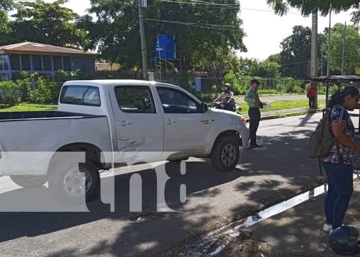 Foto: Mecánico hospitalizado tras accidente de tránsito en Managua / TN8 