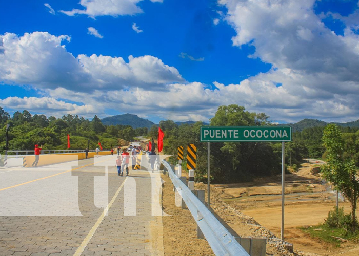 Foto: Puentes Ococona y Las Jaguas garantizan tránsito permanente y seguro en Nueva Segovia / TN8