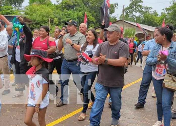 Foto: Familias de Estelí, Managua y Bilwi celebran los triunfos de la Revolución Popular Sandinista / TN8