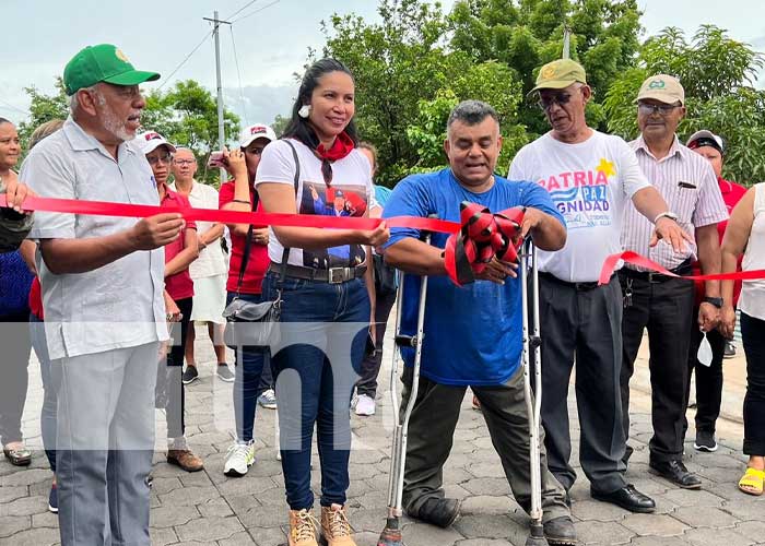 Inauguración de calles adoquinadas en Juigalpa mejora calidad de vida