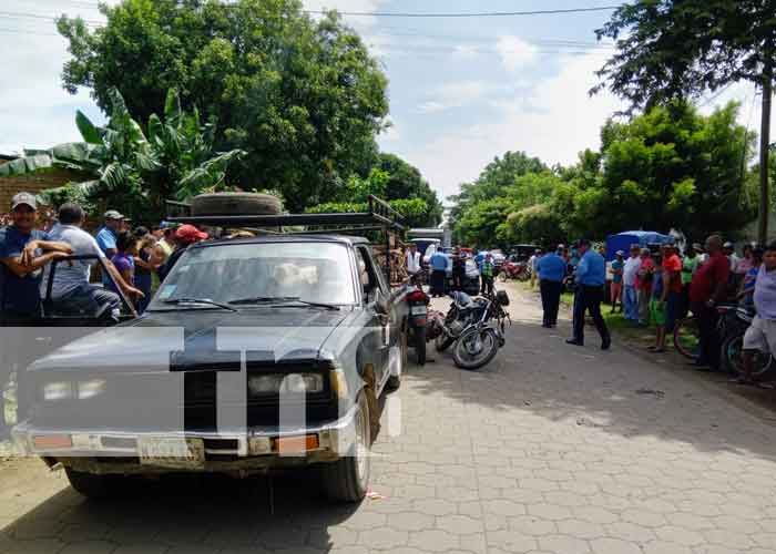 Comerciante de cerdos muere al ser catapultado por una motocicleta en Rivas