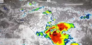 Onda tropical número catorce ingresa la noche del lunes a Nicaragua