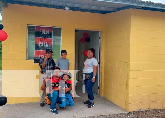 Foto: Familias de Madriz cumplen su sueño de tener una vivienda digna en Somoto / TN8 