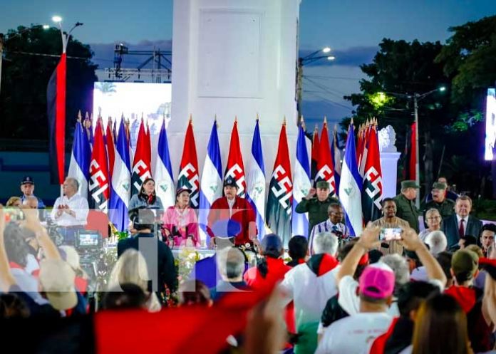 Foto: Destacan mensaje del Presidente Daniel Ortega en el 44/19: 