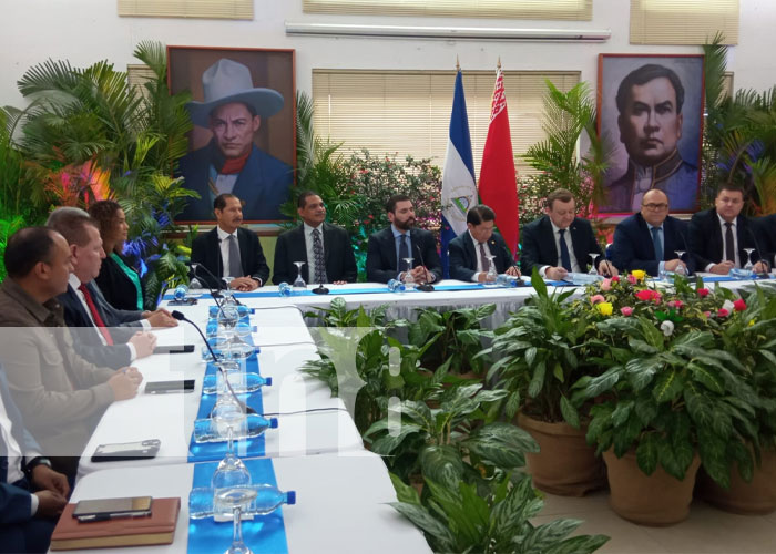 Foto: Acuerdos entre Nicaragua y Belarús / TN8