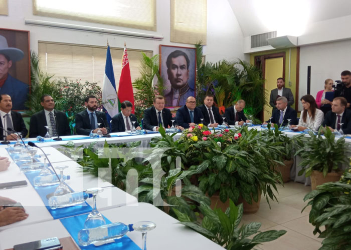 Foto: Acuerdos entre Nicaragua y Belarús / TN8