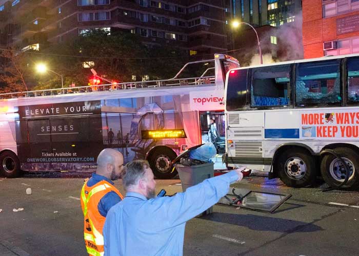 18 personas hospitalizadas tras fuerte accidente en Nueva York