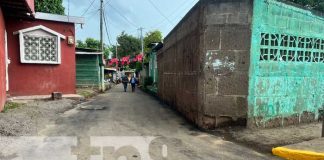 Foto: Nuevas calles para el barrio Julio Buitrago, Managua / TN8