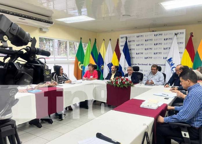Foto: Conferencia de prensa del CNU en Nicaragua / TN8