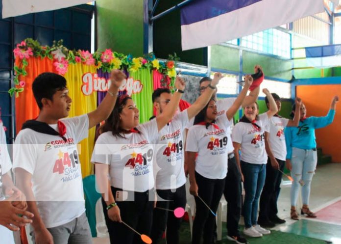Con júbilo y orgullo jóvenes de Jinotega participan del congreso Orgullo Sandinista, que se celebra en preparación al 44/19.