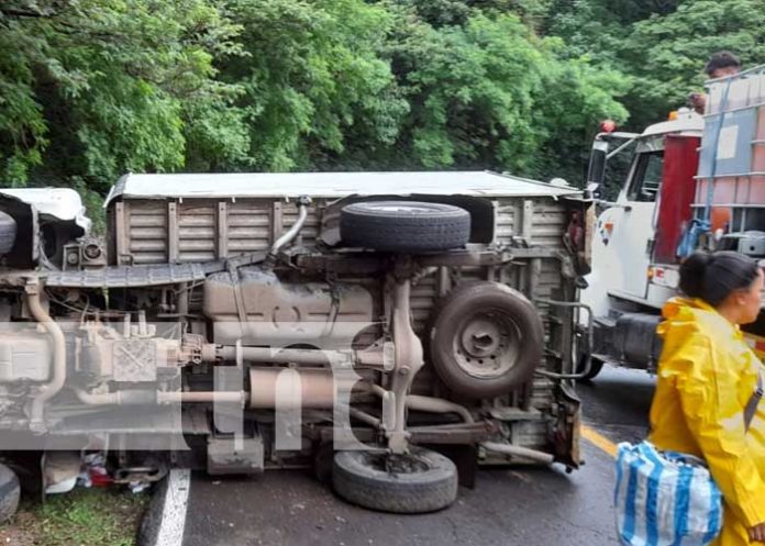 Foto: Accidente de tránsito en el sector de El Crucero / TN8