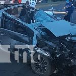 Foto: Accidente de tránsito en la carretera Granada-Masaya / TN8