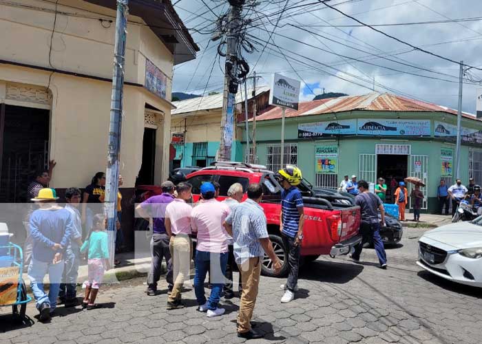 Foto: Accidente de tránsito en Matagalpa / TN8