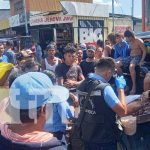 Foto: Muerte de un carretonero en el Mercado Oriental, Managua / TN8