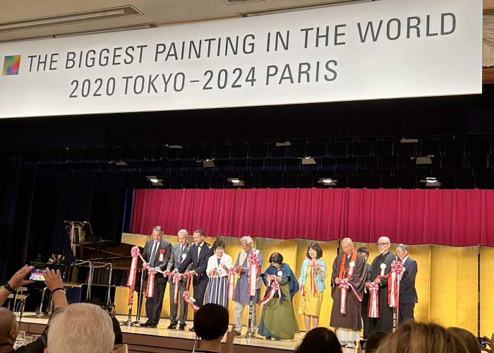 Nicaragua participó en el lanzamiento oficial sobre pintura en Tokio