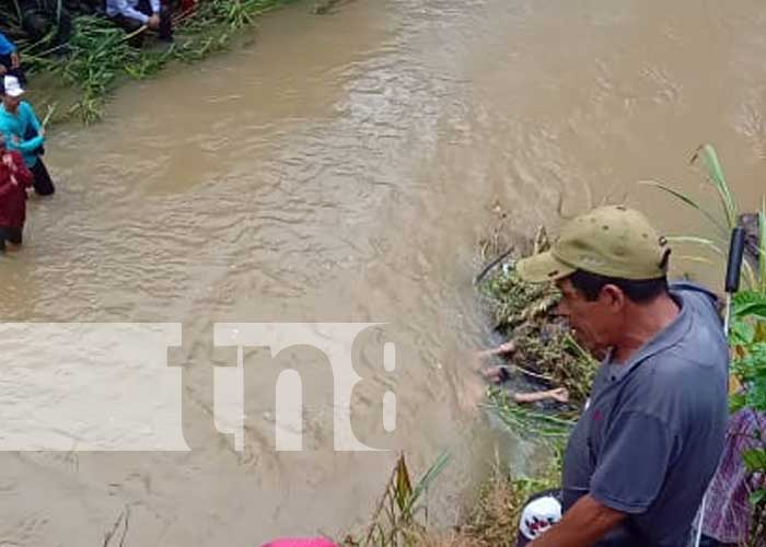 Foto: Muerte de un hombre debajo de un puente en Jinotega / TN8