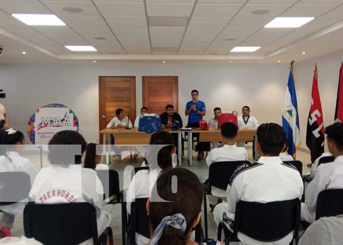 Foto: Jóvenes de Nicaragua preparados en taekwondo / TN8