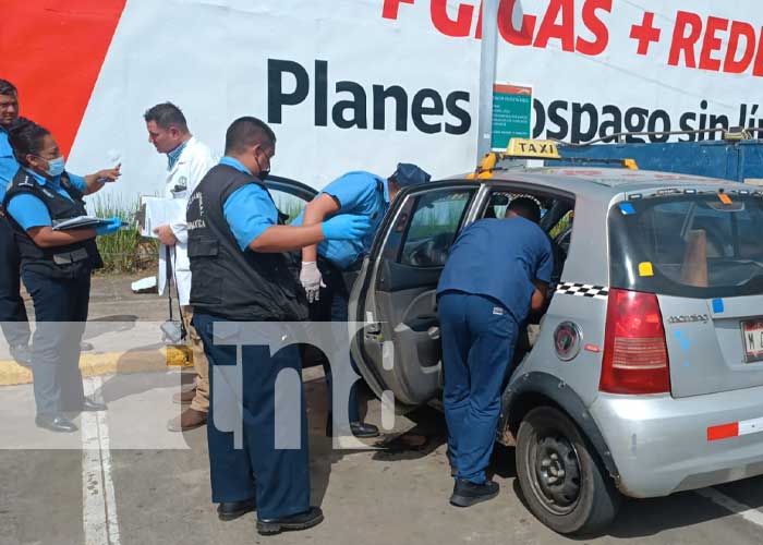 Foto: Hallazgo de un hombre muerto en gasolinera de Rubenia, Managua / TN8