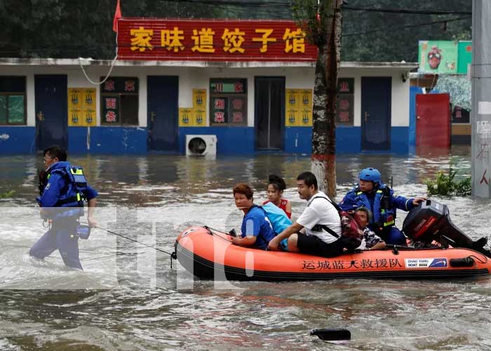 Foto: Tras el paso del tifón Doksuri, ascendió a 33 la cifra de muertos en Beijing/Cortesía