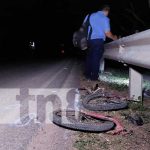 Joven ciclista pierde la vida en accidente de tránsito en Somoto, Madriz