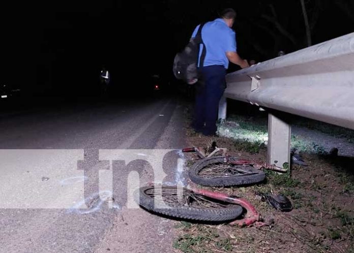 Joven ciclista pierde la vida en accidente de tránsito en Somoto, Madriz