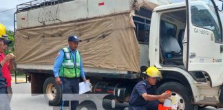 Realizan plan de inspección mecánica en unidades de trasporte en Somoto, Madriz