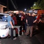 Accidente paraliza el tráfico en Los Rieles, de Sábana Grande, Managua
