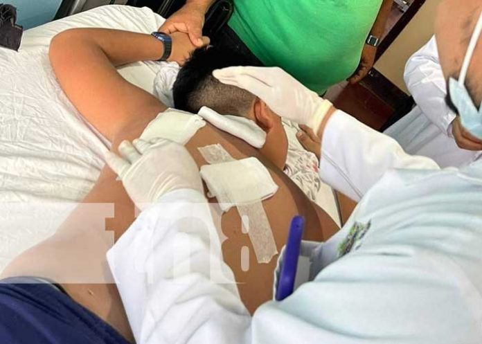 Foto: Un menor de edad resultó gravemente herido por un compañero de clases en el Municipio de Condega del Departamento de Estelí/TN8