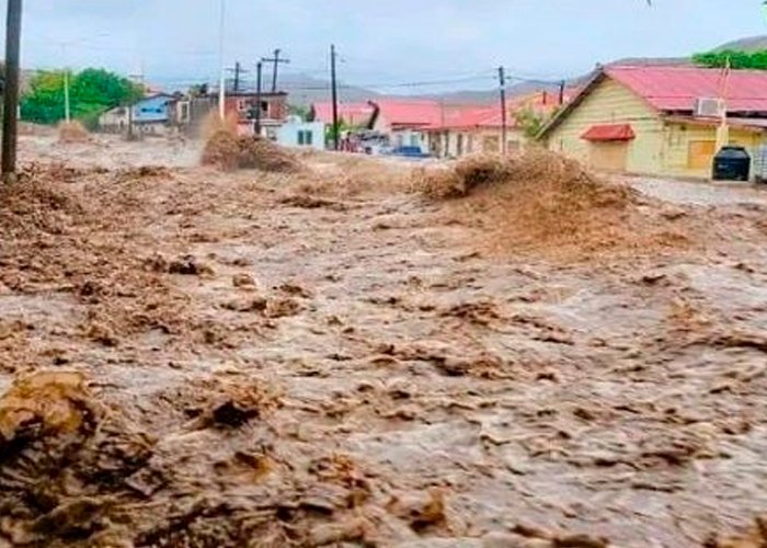 Foto: Huracán Hilary Pierde Fuerza Rumbo a Baja California Sur /  Cortesía 