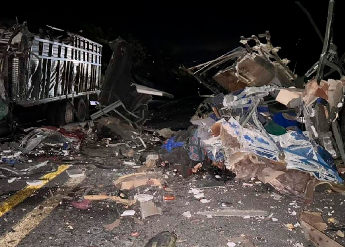15 personas muertas y 36 lesionadas deja un choque de una ruta en México