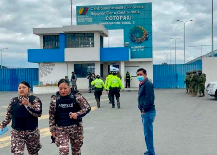 Burlaron la "seguridad", dos presos se fugan de una cárcel de Ecuador