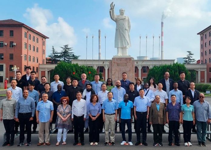Misión Diplomática de Nicaragua visitó la Provincia de Henan en China
