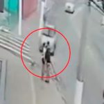 Foto: Video: Conductor atropella a pareja mientras se besaba en la vía pública / Cortesía