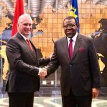 Presidente de Cuba concluye exitosa gira por África en Namibia
