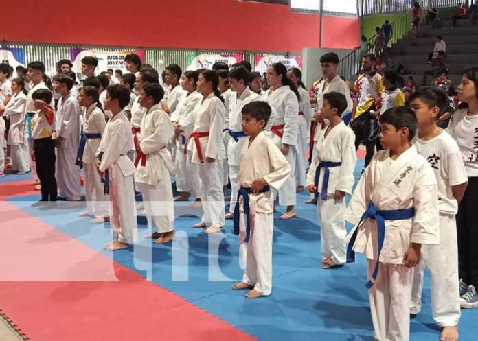 Foto: Este fin de semana se realizó, la primera competencia de karate como parte de los juegos juveniles Managua 2023/TN8
