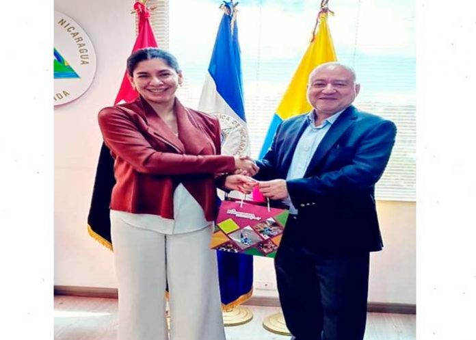Embajada de Nicaragua en Colombia estrecha lazos de fraternidad y colaboración