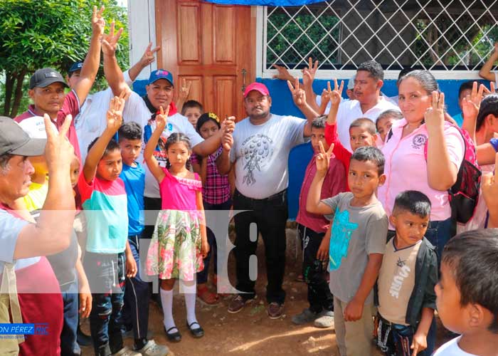 Foto: Inauguraron un aula de clases en la comarca La Pimienta, en Siuna/TN8 