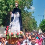 Santo Domingo de en medio recorre la comarca de Nejapa