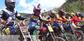 Foto: Corredores nacionales participan en la 4.ª edición de moto velocidad en Matagalpa / TN8