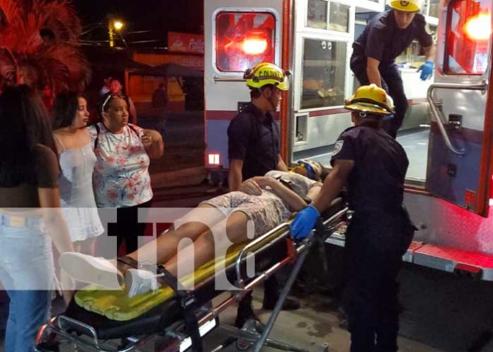Foto: Adolescentes lesionadas tras duro accidente de tránsito en Estelí / TN8