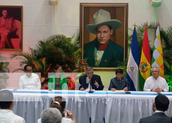 Nicaragua celebra con Bolivia el 198 aniversario de Independencia del Estado Plurinacional