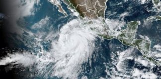 Foto: Huracán Hilary Pierde Fuerza Rumbo a Baja California Sur / Cortesía