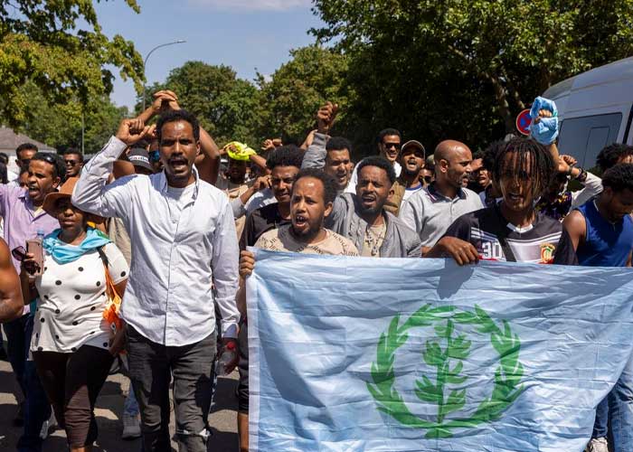 ¡Todo un caos! Enfrentamientos en festival eritreo en Suecia deja más de 50 heridos