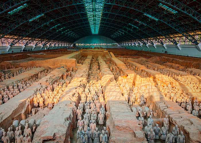 Foto: Investigadores temen que se que se abra la tumba del primer emperador chino Qin Shi Huang /Cortesía