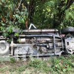 Conductor se llevó el susto de su vida tras accidente de tránsito en Murra