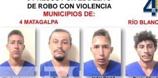 Foto:Homicidas junto a otros delincuentes fueron capturados en Matagalpa / TN8