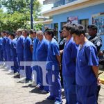 Presuntos delincuentes detenidos por la policía en los departamentos de Nicaragua