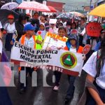Autoridades y estudiantes realizan Campaña de Prevención de Accidentes en Matagalpa
