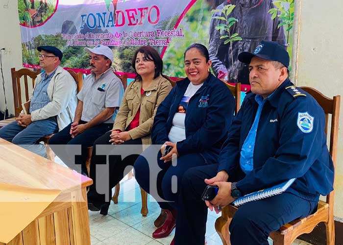 Foto: Firman convenio para el desarrollo de iniciativas forestales en Somoto, Madriz / TN8