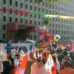 Fluye la devoción en recorrido de Santo Domingo en barrios de Managua